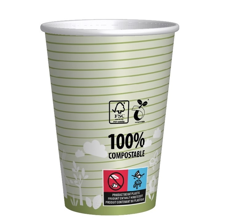 GREENBOX Milieuvriendelijke biologische wegwerpbeker, composteerbaar, papieren bekers, proefbeker, espresso papieren bekers, wit met EcoUp© Icon en PLA- coating, 50 drankbekers, 100 ml GREENBOX Milieuvriendelijke biologische wegwerpbeker, composteerbaar, papieren bekers, proefbeker, espresso papieren bekers, wit met EcoUp© Icon en PLA- coating, 50 drankbekers, 100 ml